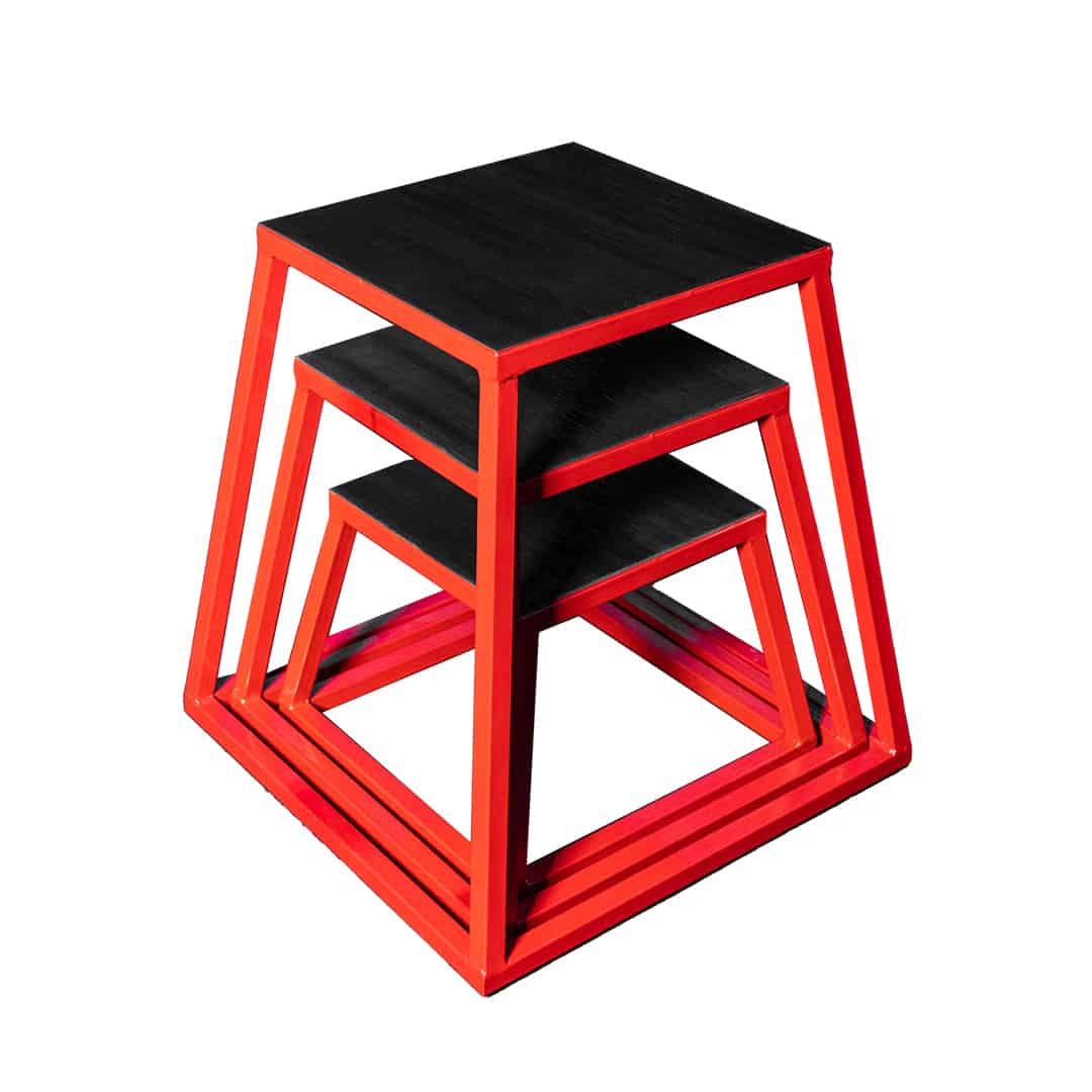 Set of 3 - ChasingBetter Plyometric Jump Box Platform - Boxes (12" - 18" - 24")