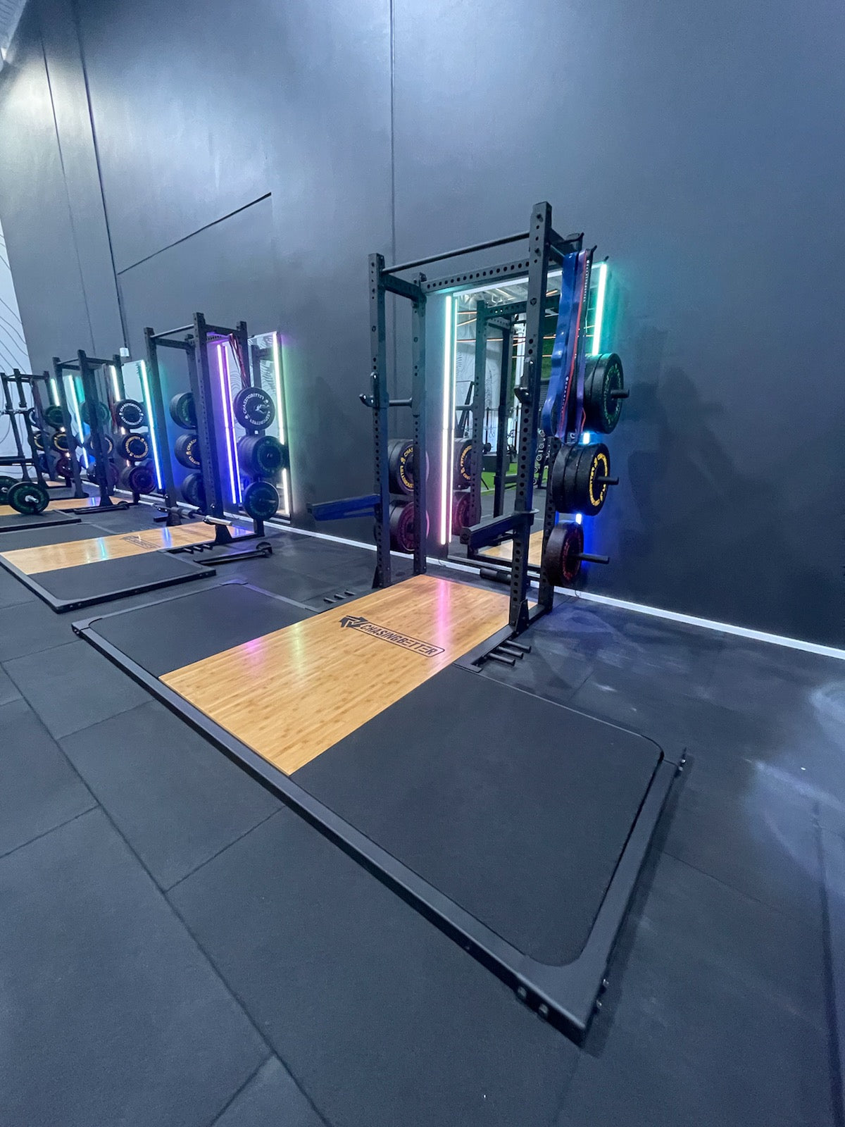 ChasingBetter Weightlifting Platform & Rack