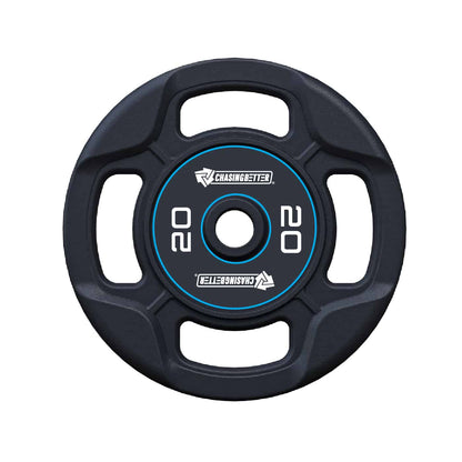 ChasingBetter PU Coated Weight Plates 2.5kg - 25kg (sold in pairs)