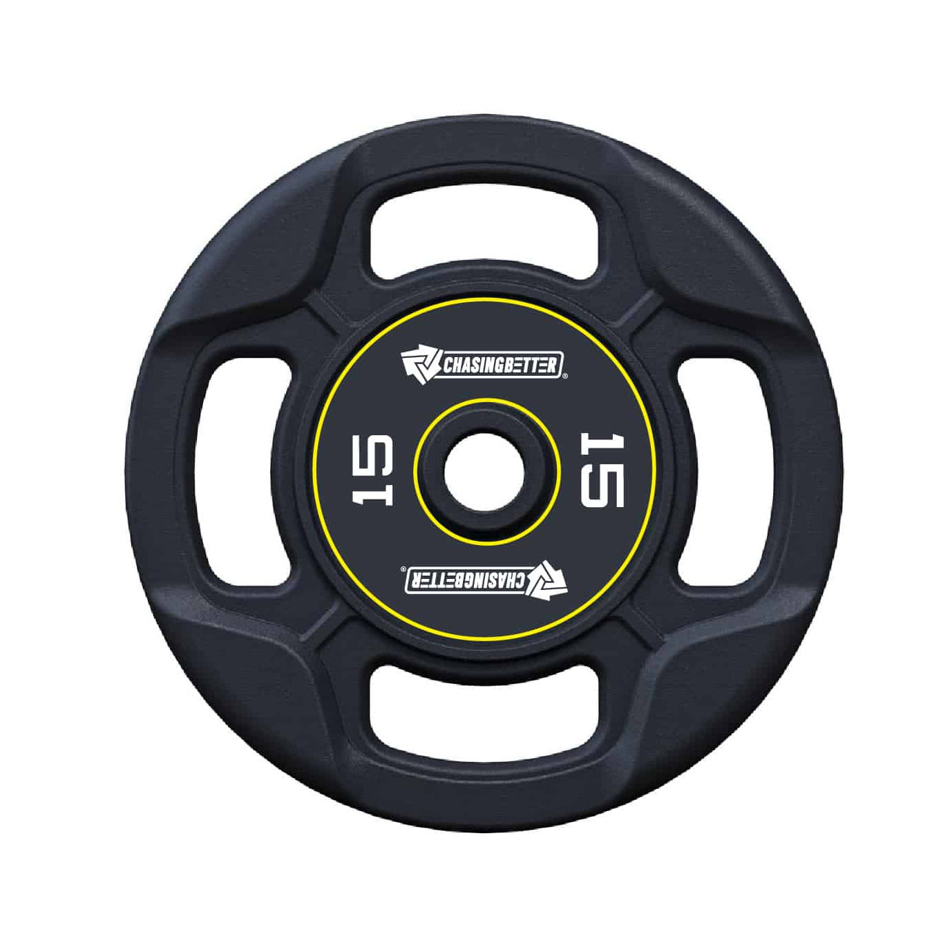 ChasingBetter PU Coated Weight Plates 2.5kg - 25kg (sold in pairs)