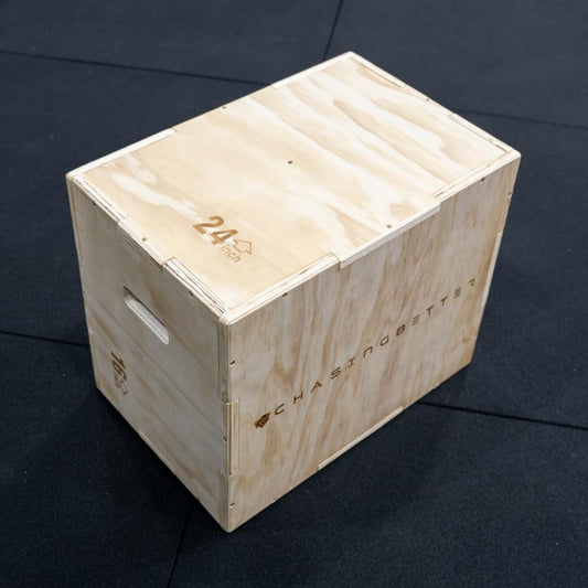 ChasingBetter 16"/20"/24" Wooden Plyo Box