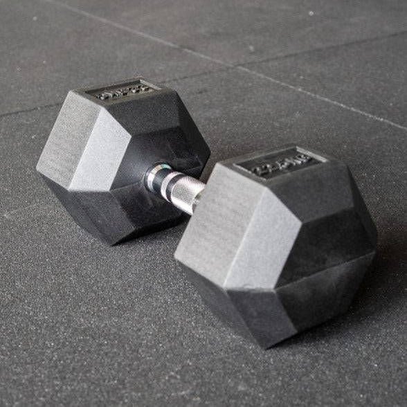 Hex Dumbbells (Chrome Handle) - Sold Individually