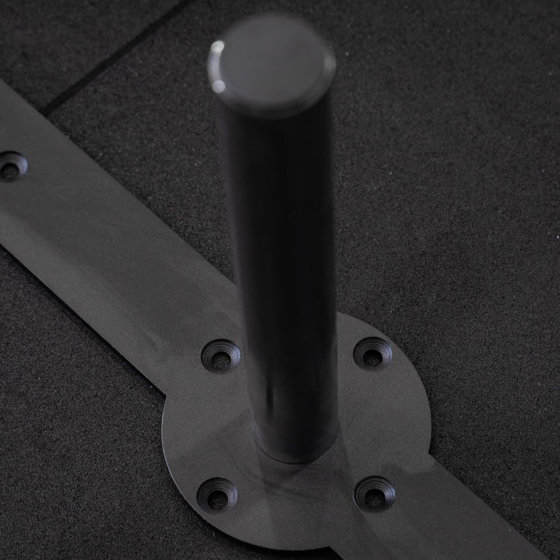 Wall Mounted Bumper Plate Holder - 4 Pin