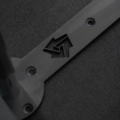Wall Mounted Bumper Plate Holder - 4 Pin