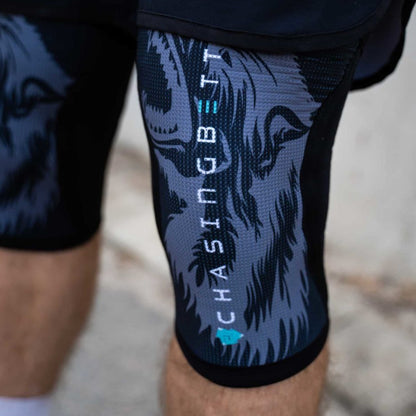 ChasingBetter Wolf Series Knee Sleeves